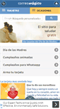 Mobile Screenshot of correomagico.com